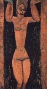 Amedeo Modigliani Caryatide oil painting